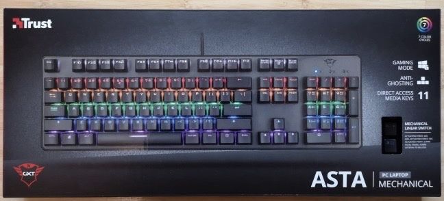 Tastatura gaming Trust GXT 865 Asta