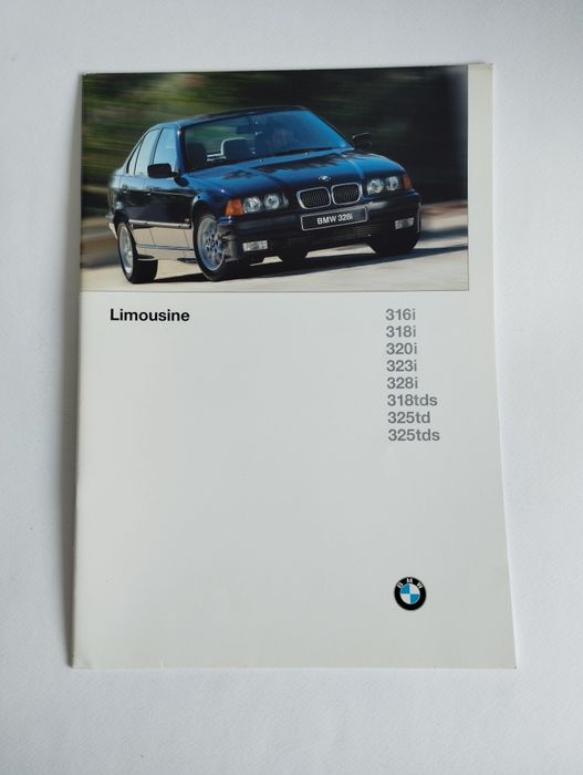 Рекламни брошури BMW ретро