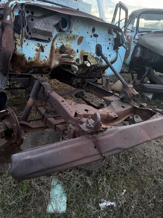 Газ 53 рама по запчастям