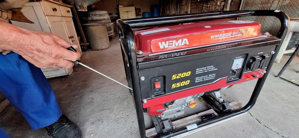 Генератор за ток 5,5 KW , бензинов , четиритактов WEIMA WM 5500