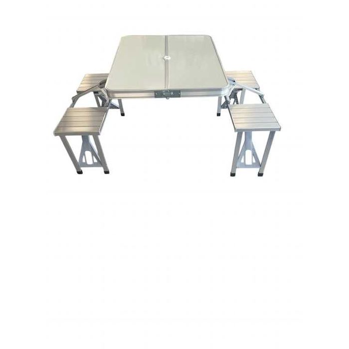 Сгъваема маса с вградени 4 стола