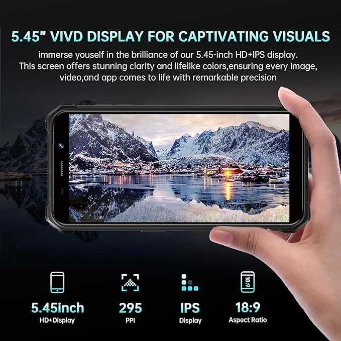 Fossibot F101 Pro Dual Screen 15GB RAM 128GB ROM с IP68 защита