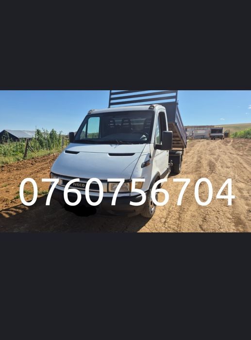 Transport moloz, deseuri, moluz, materiale de constructi