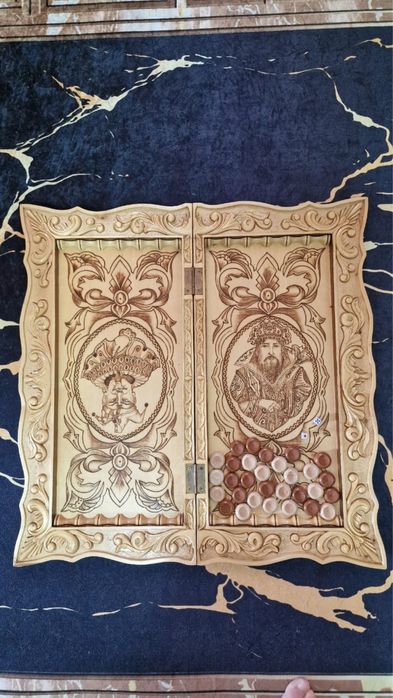 Нарды из натурального дерева