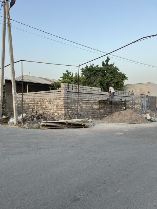 Шлака блок терамиз Забор ва уй киламиз девор