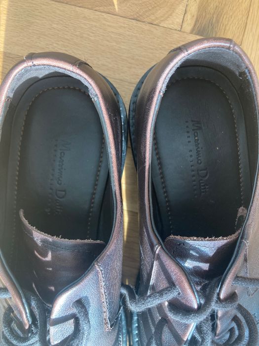 Massimo Dutti Leather Derby Shoes, brown, Ref. 2233/650