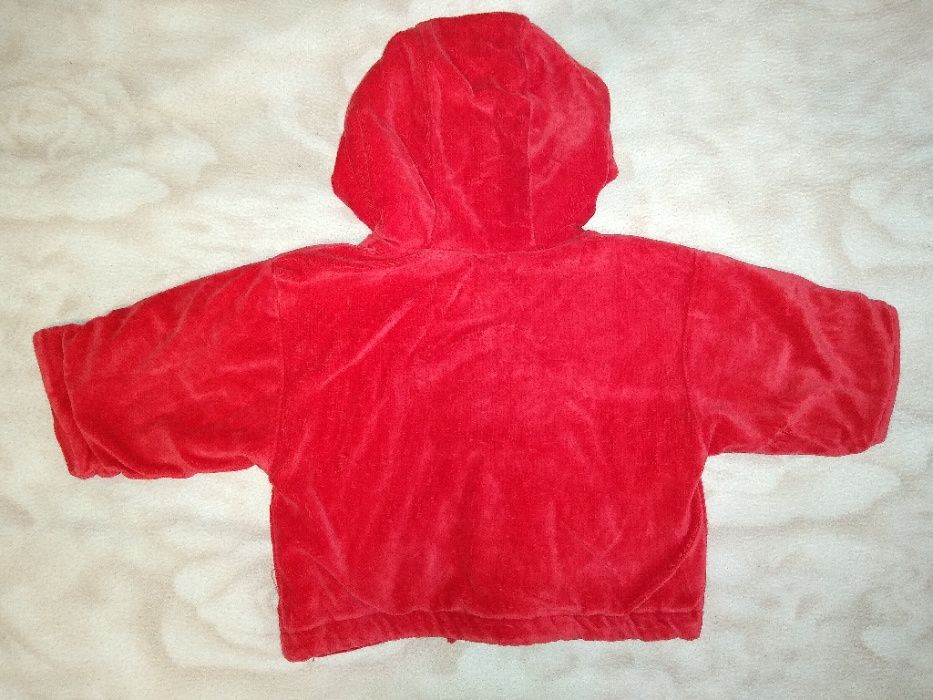 2 дебели горнища/якета за момиченце 0-3м + още едно подарък!