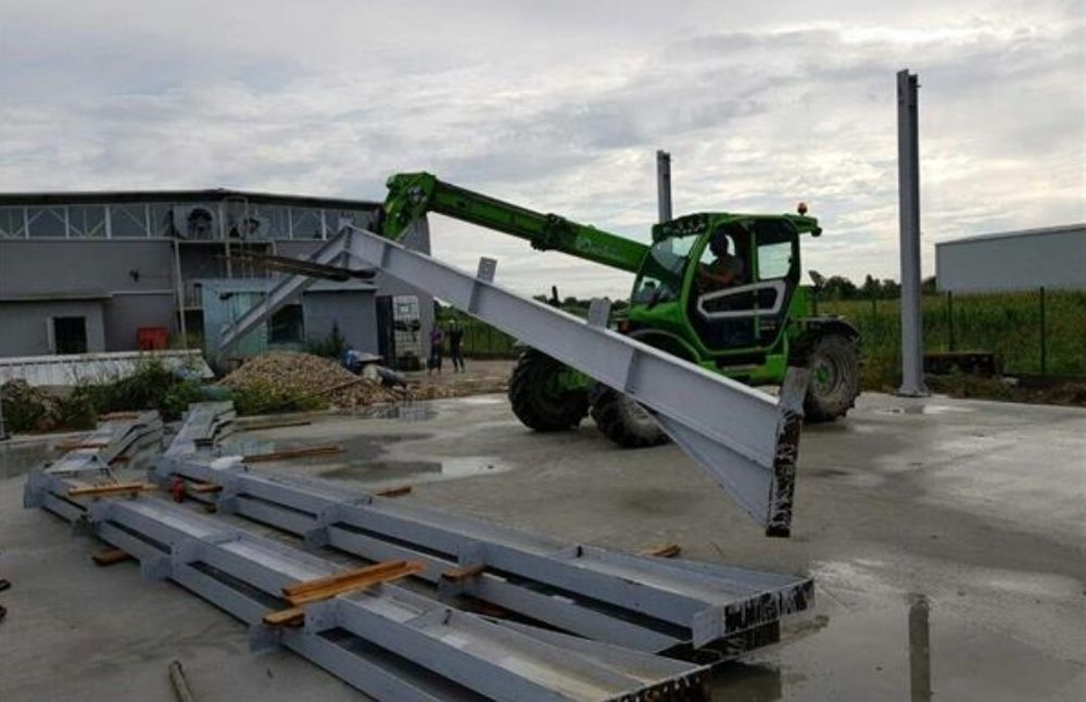 hale metalice : 1. Structură metalică completă : - deschidere 10m - l