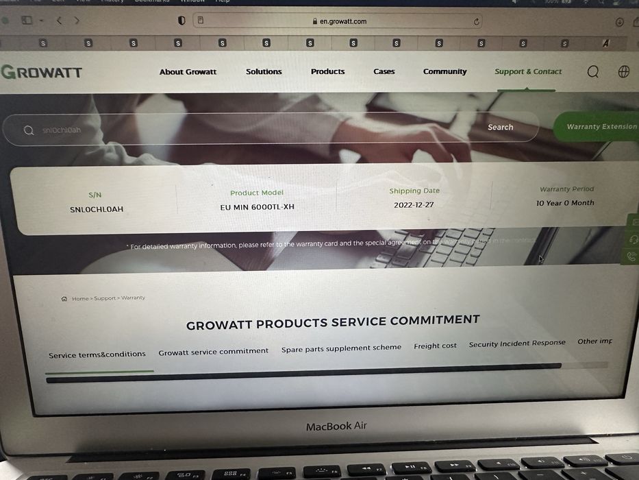 Invertor Hibrid Growatt 6 kw