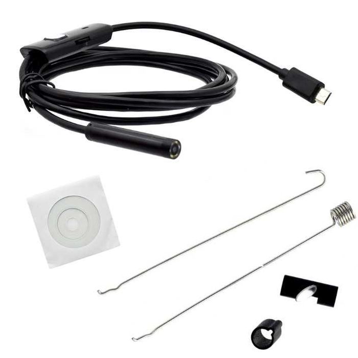 Эндоскоп USB+Android Y102, (d=8mm, L=2m, 2.0Mpix)