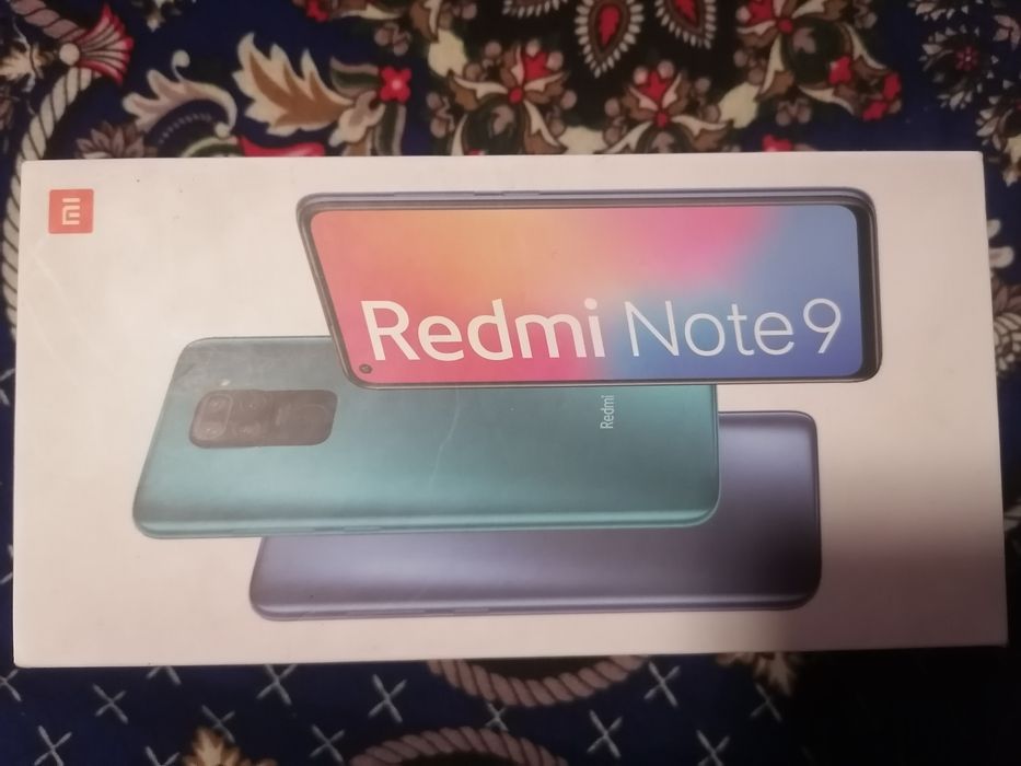 REDMI NOT 9 BOR yangi karopka dakument