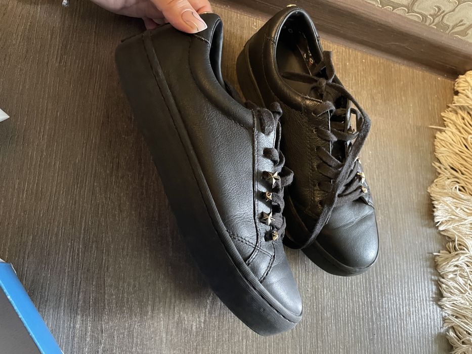 Кожанные кеди tommy hilfiger