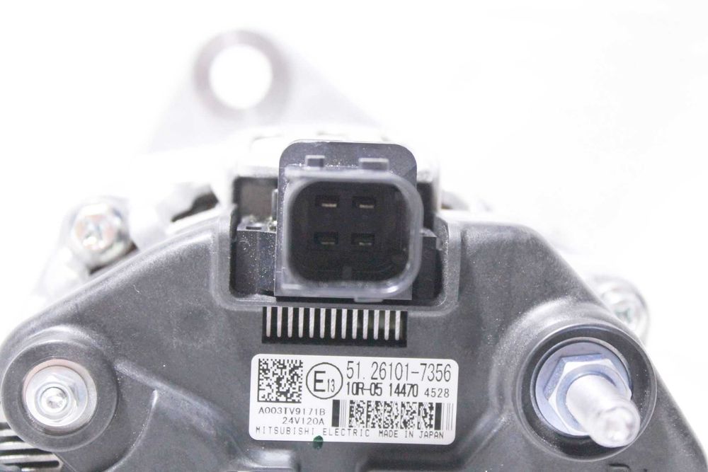 Alternator camion MAN TGM II TGS II Mitsubishi A003TV9171B 24V 120A Made in Japan nou