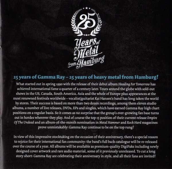 2xCD Gamma Ray - Heading For the East 2025 Expanded Anniversary Ed