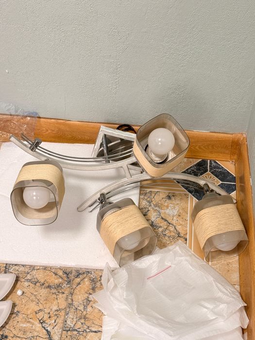 5 люстры за 13,000!