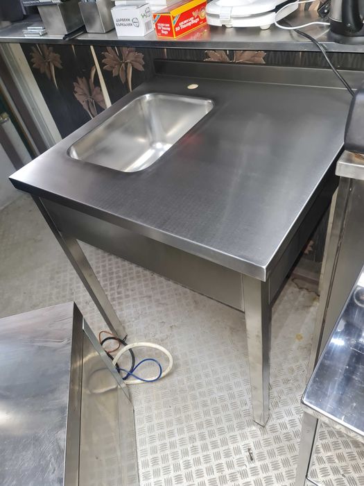 Мивка алпака за професионална кухня, кош за заведение промо цени!