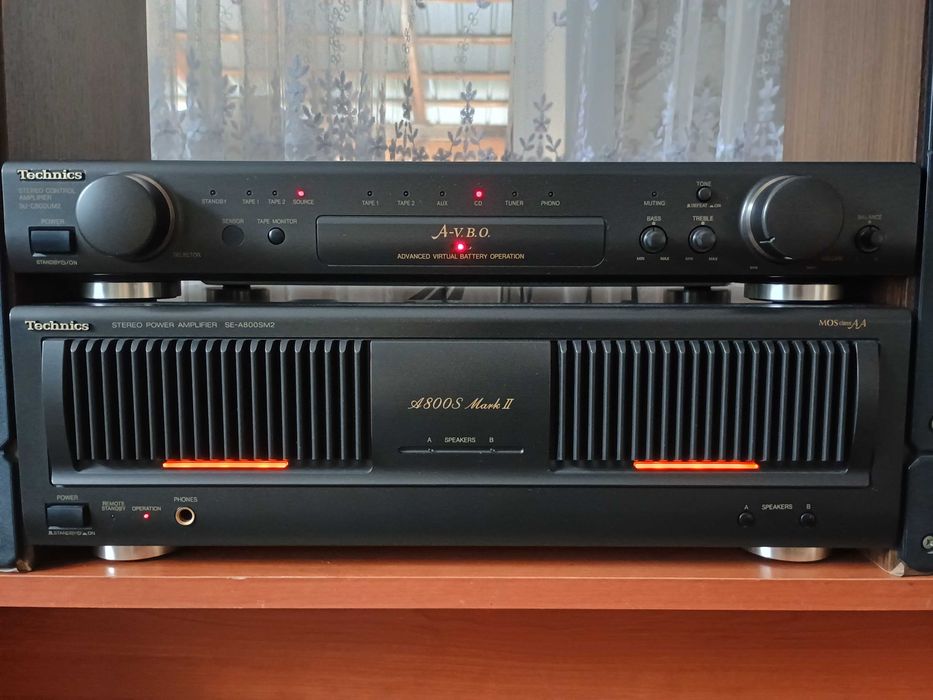 Усилитель Technics SE-A800 Mk2 + SU-C800 Mk2