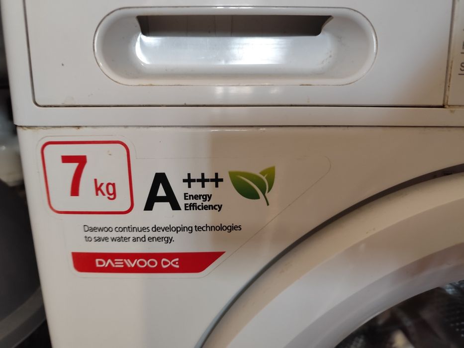 Пералня 7кг. Daewoo A+++