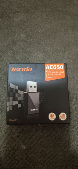 Adaptor wireless Tenda U9 AC650 – Dual Band USB WiFi