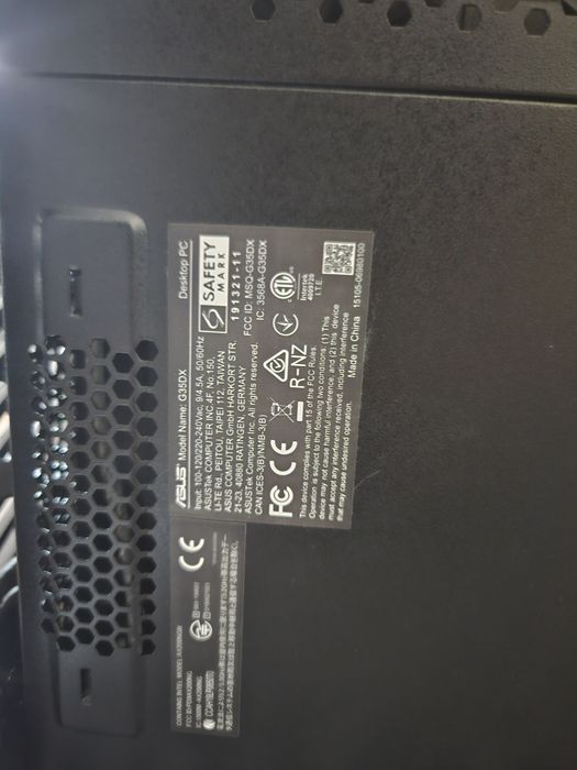 ASUS ROG Strix G35DX комплект