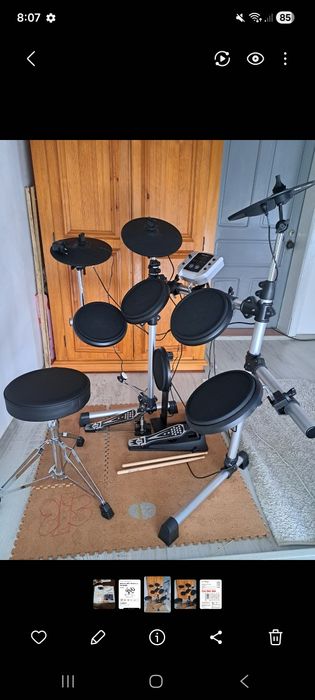 Set tobe electronice Millenium MPS-150 E-Drum Set