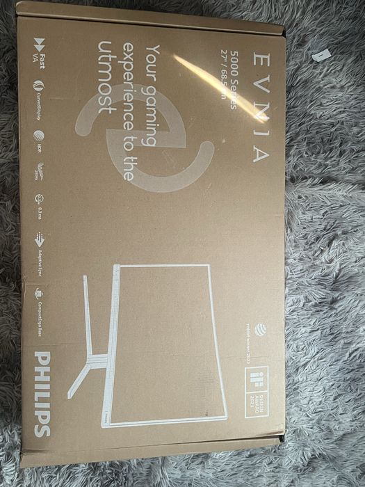 Monitor Philips 280 hz curved 1080p 27 inch