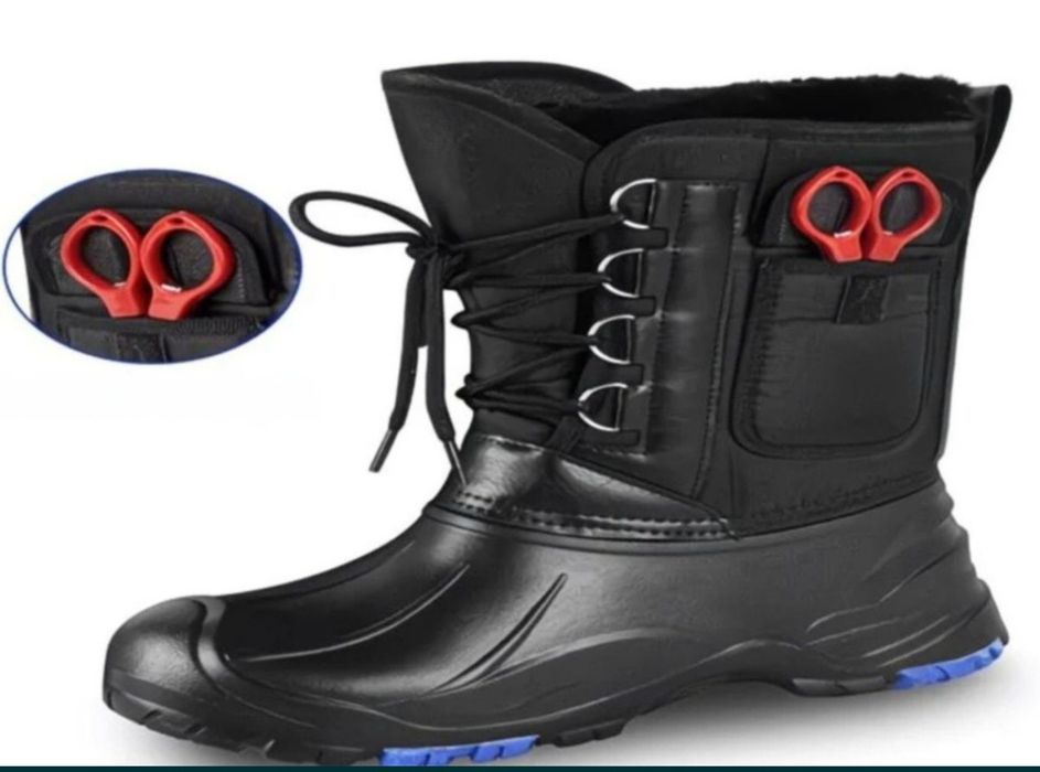 Эва сапоги мужские утепленные