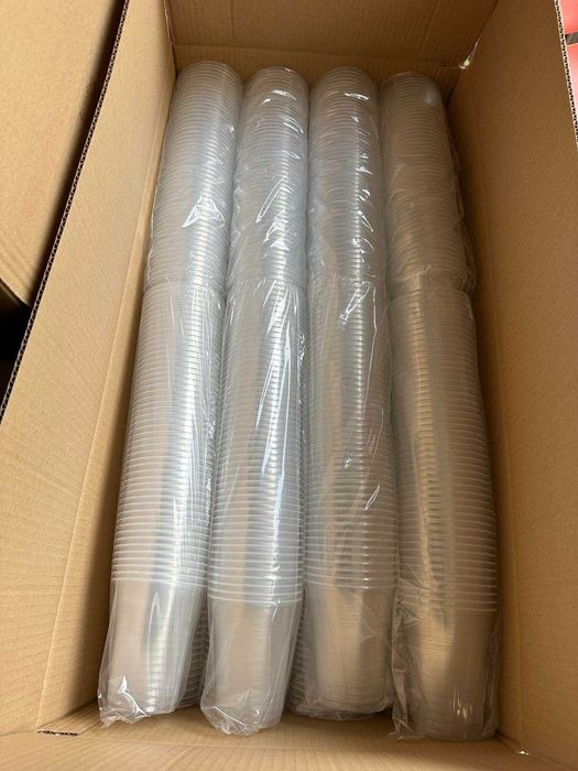 Чаши с капак за фрапе скрежина сок 400 мл