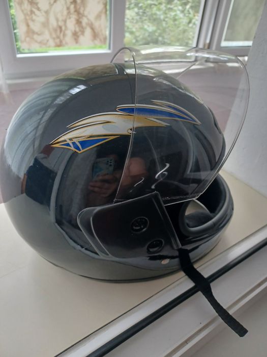 Casca moto noua  plus vesta reflectorizanta