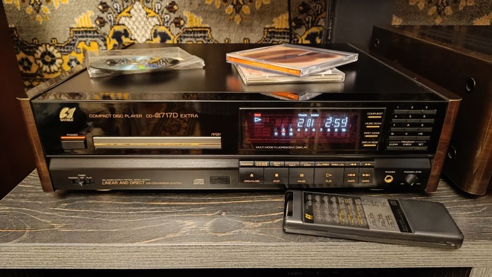 SANSUI - Усилитель+СД