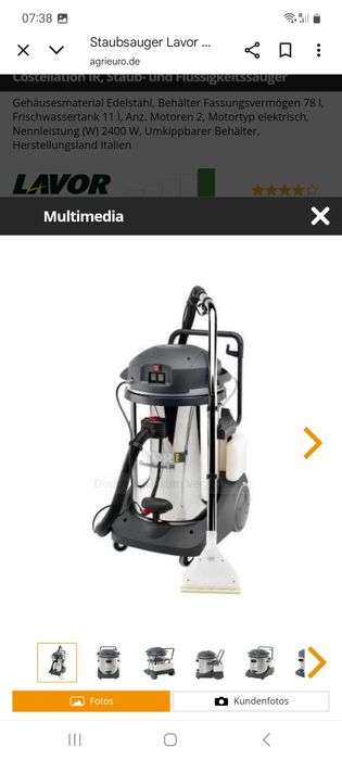 Vând scule de spalatorie profesionale