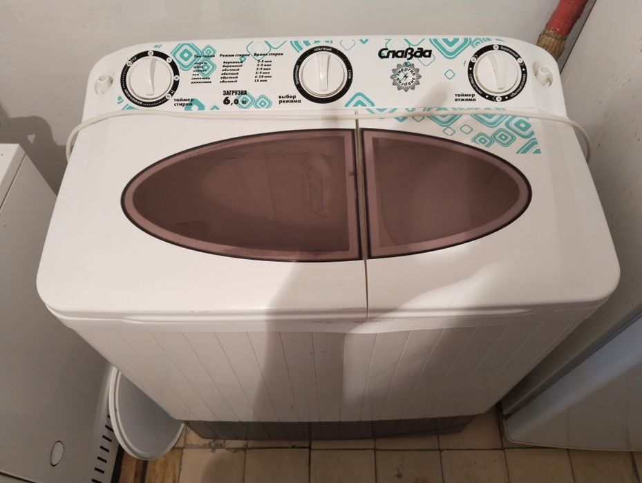 Стиральная машина полуавтомат