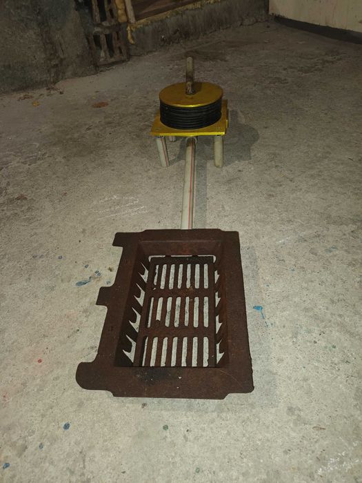 пълен комплект .оджак с ръчно  духало ..