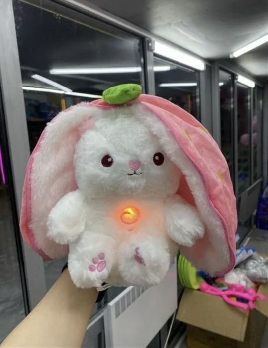 Дышащая зайчик мягкий