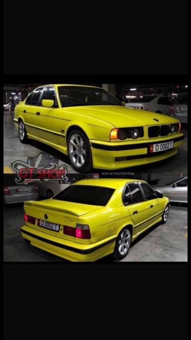 Бампер на BMW E30, E34, E36, E46, E53, E60 — стеклопластик и ABS