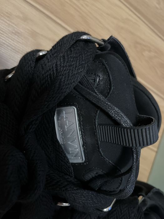 lanvin curb carbon black