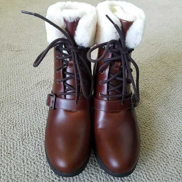 UGG AUSTRALIA № 37/38 – Дамски водоустойчиви боти ест кожа нови кутия