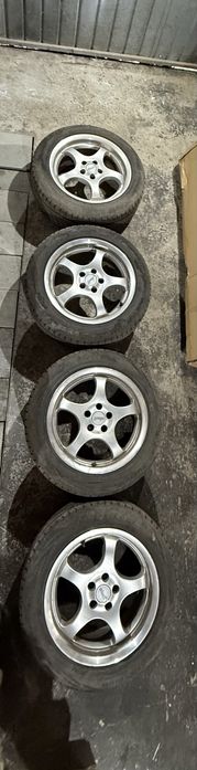Set jante Aluette R16 cu anvelope vara 205/55R16