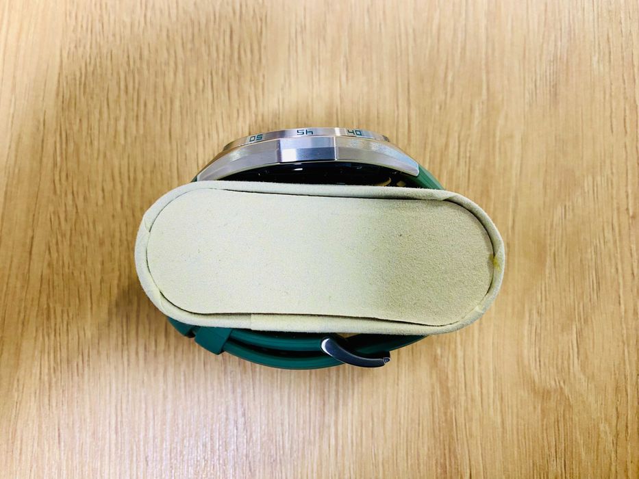 Huawei Watch GT 6, 46MM, Steel Stainless Steel Case, Green Woven Strap