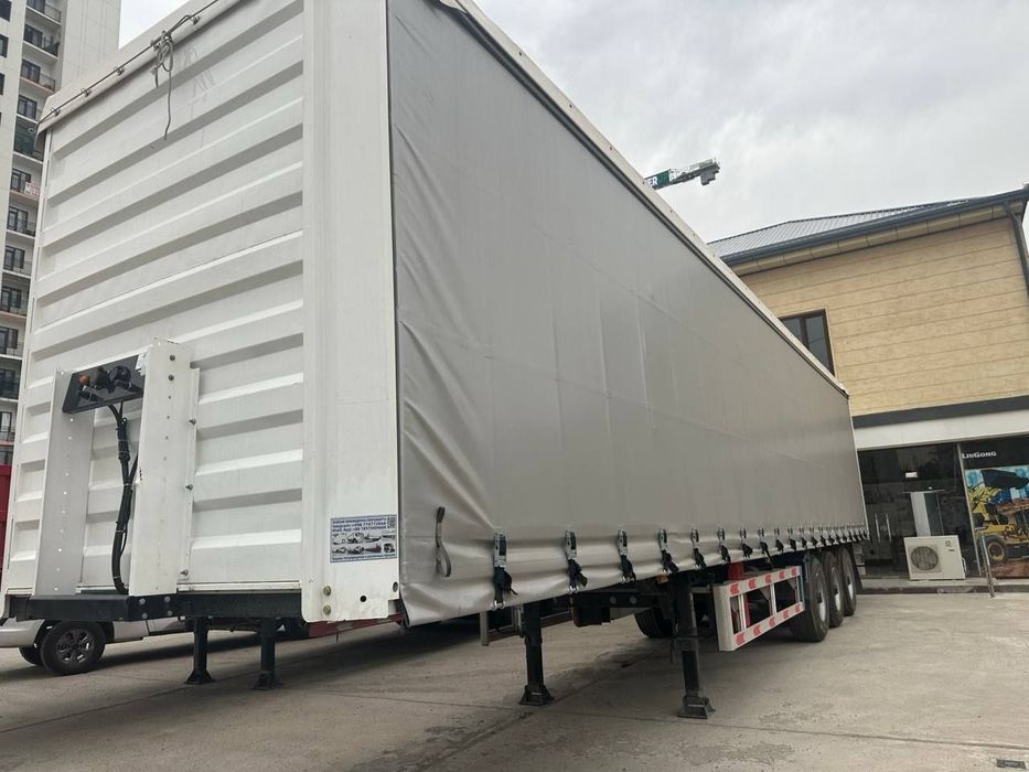 Tentovka, Тентовка, Tent, прицеп, полуприцеп универсалный