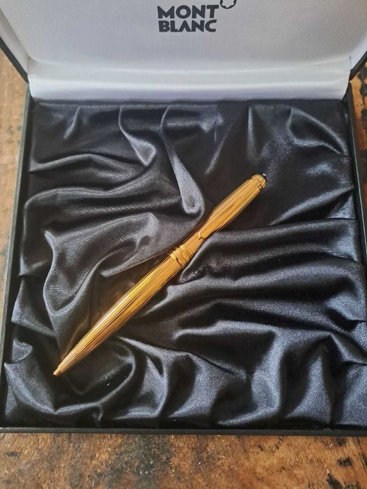 химикалка Montlbanc Meisterstück Solitaire GPPS позлат 2930 Mod 164