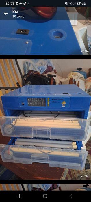 Инкубатор почти новый