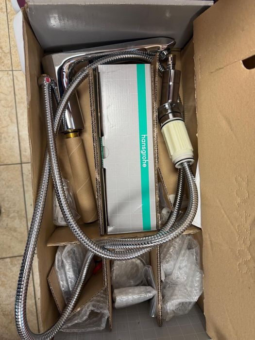 Hansgrohe Metris baterie cadă-duș cadă crom 31442000