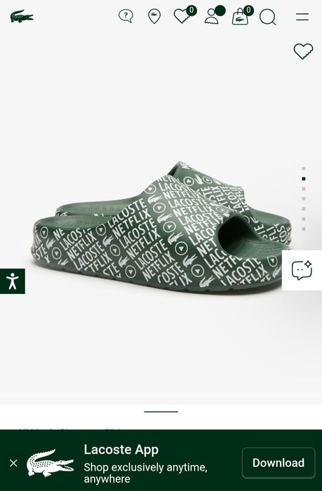 Lacoste Netflix - Мъжки чехли