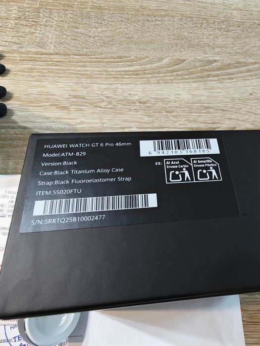 Huawei watch gt6 pro Black