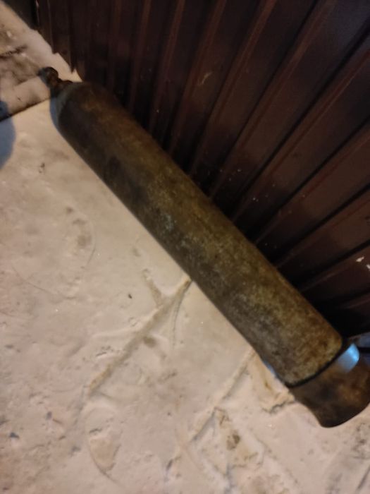 Кислородный баллон. Резак Пост