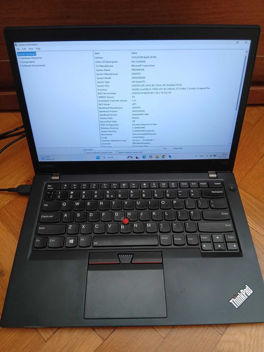 Lenovo ThinkPad T470s Лаптоп