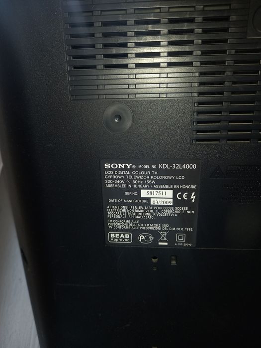 Телевизор Sony хорошо состояние