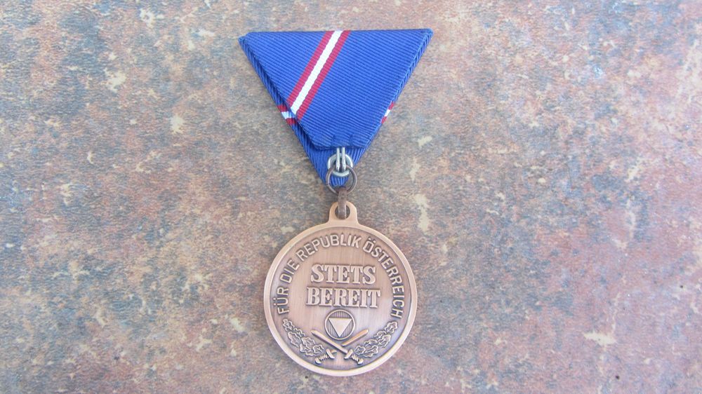 Medalie Stets Bereit pentru serviciu militar Austria