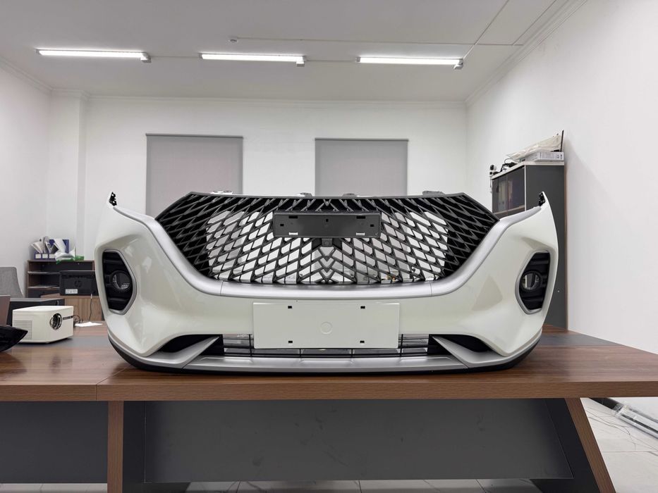 Haval m6 бампер передний белый